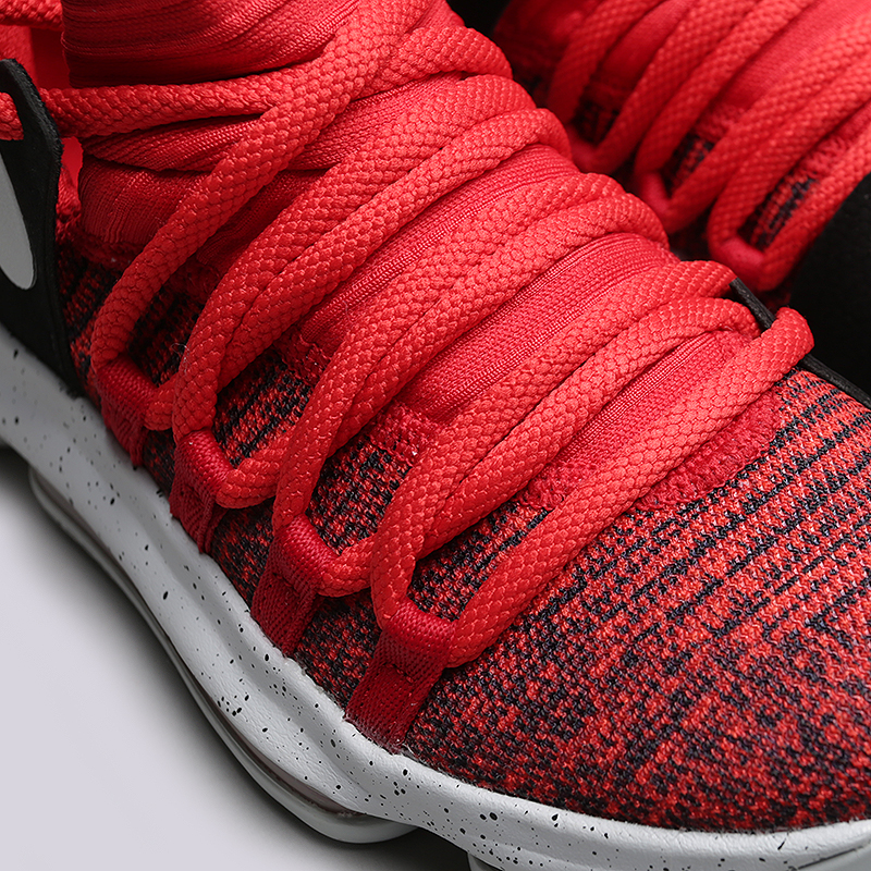 женские красные кроссовки Nike Zoom KD10 GS 918365-600 - цена, описание, фото 3